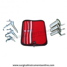 Hegar uterine dilator 3 pieces set,3-4, 5-6, 13-14, grave 3pcs, collin 3pcs